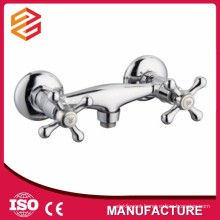 sanitary ware fashion bathroom mixer dual handle bathroom faucet wall mounted shower mixer taps